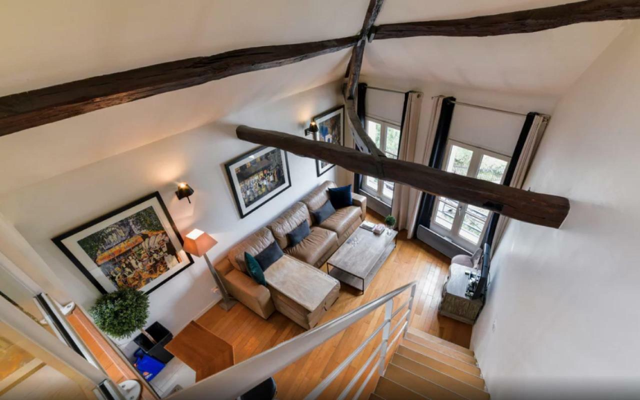 פריז Luxurious Duplex - Top Of Montmartre מראה חיצוני תמונה